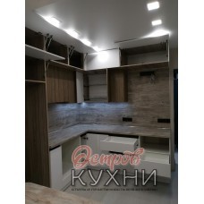 Кухня МДФ ПВХ софт UKD 1751