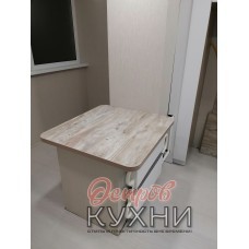 Кухня МДФ ПВХ софт UKD 1751