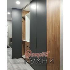 Шкаф гармошка МДФ ПВХ SHG 1618