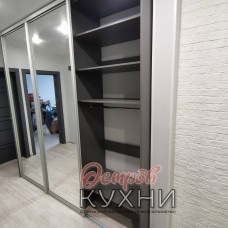 Шкаф купе зеркало МДФ ПВХ SHK 1607